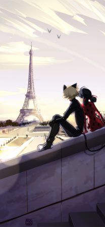 دختر کفشدوزکی و گربه سیاه در پاریس