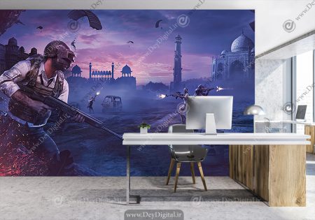 پوستر سه بعدی شخصیت مبارز محبوب در تاریکی