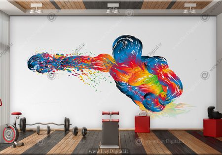 پوستر دیواری رزمی بوکس