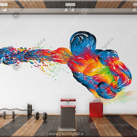 پوستر دیواری رزمی بوکس