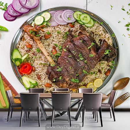 پوستر دیواری غذای ایرانی برای رستوران