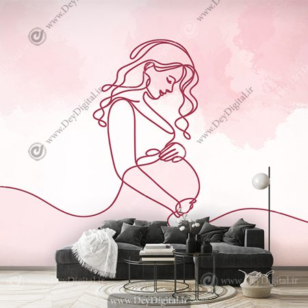 پوستر دیواری سه بدی کلینیک بارداری