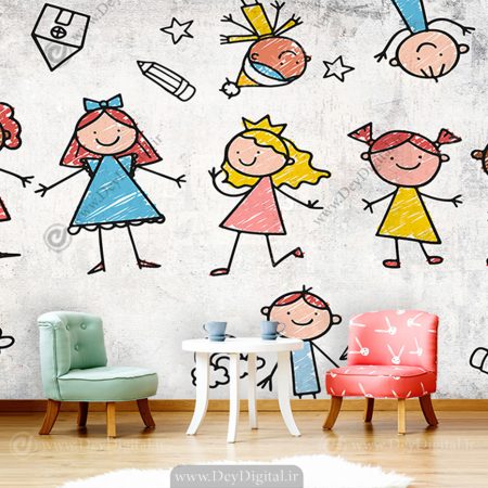 پوستر دیواری فانتزی برای مهد کودک