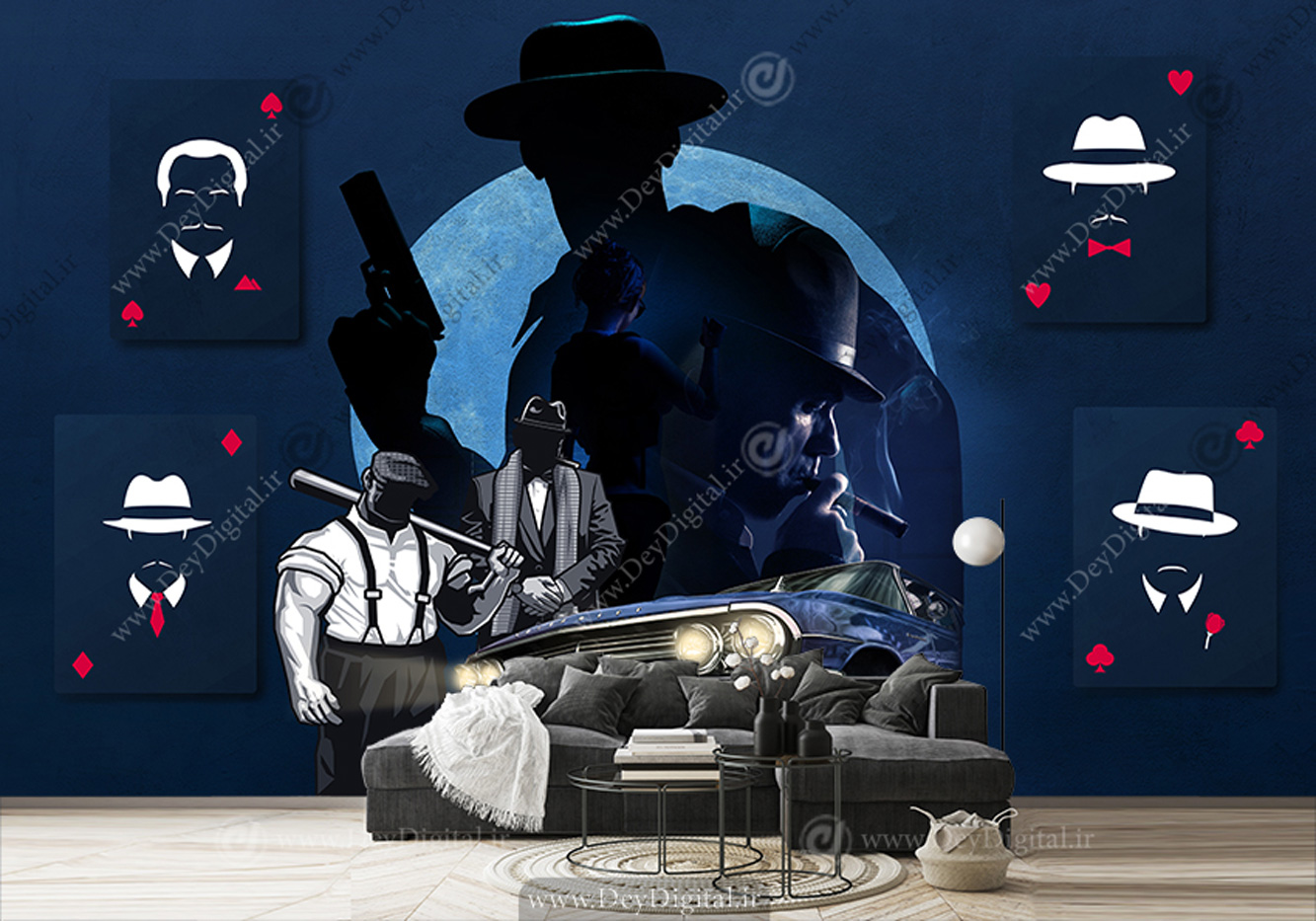پوستر دیواری اتاق فرار برای بازی مفایا