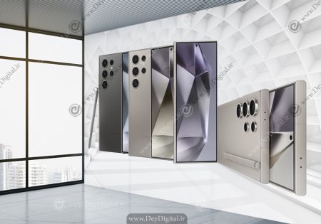 کاغذ دیواری سه بعدی طرح گوشی سامسونگ