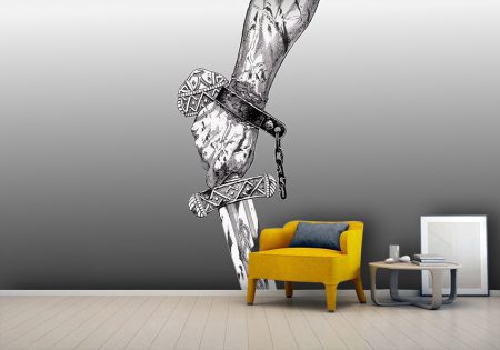 پوستر دیواری فن آرت گنگ و خفن انیمه حماسه وینلند
