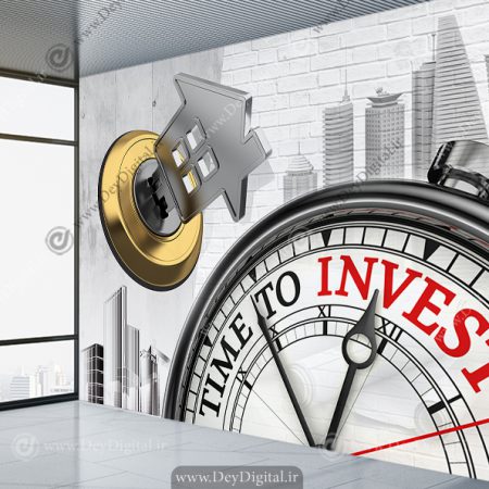 کاغذ دیواری سه بعدی برای دفتر نظام مهندسی