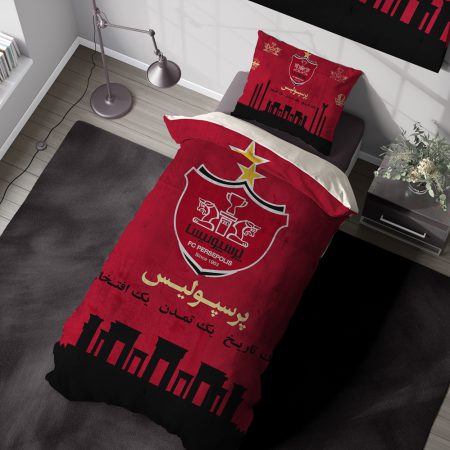 روتختی یکنفره پسرانه فوتبالی طرح پرسپولیس