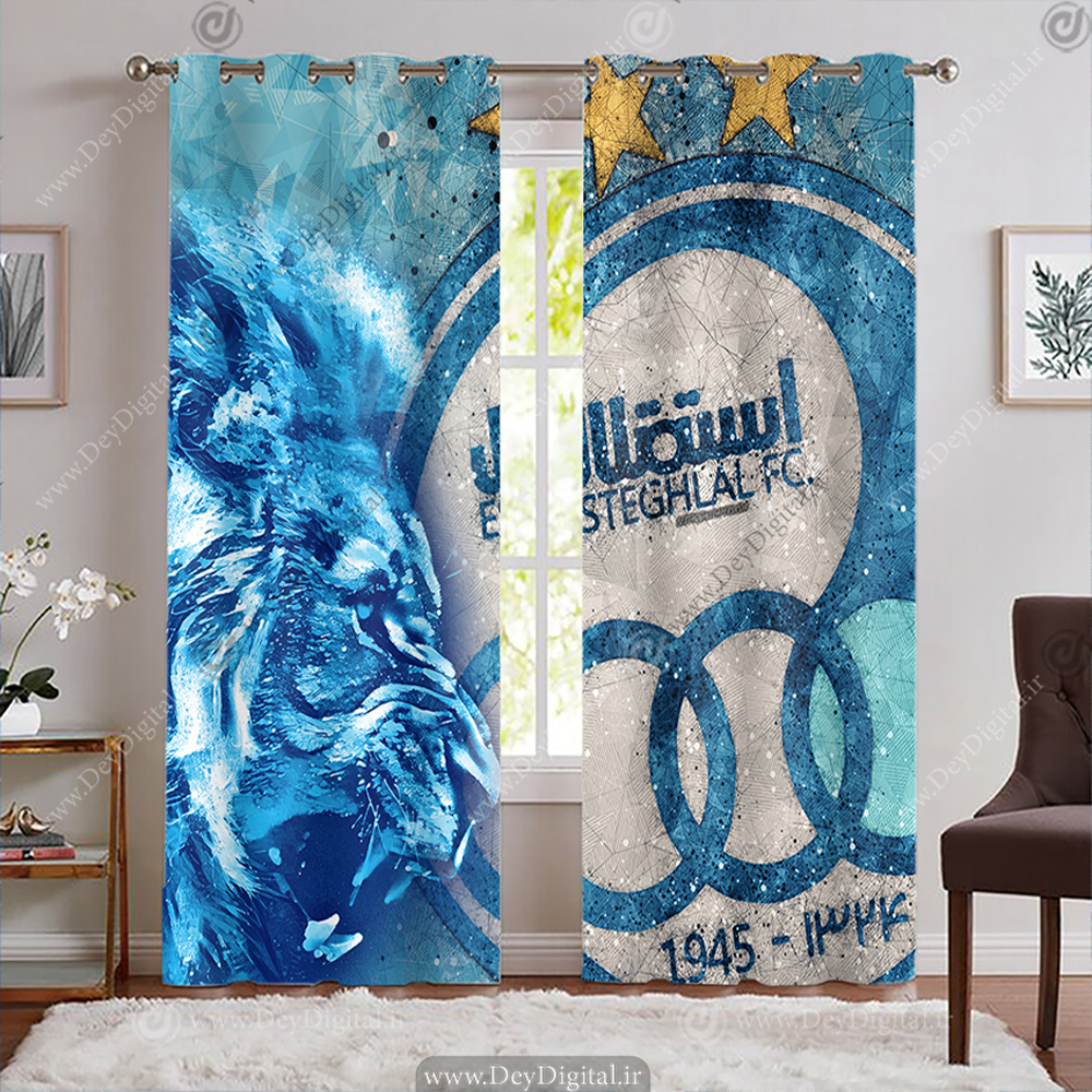 پرده سه بعدی پانچی طرح استقلال