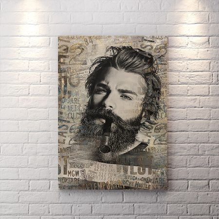 تابلو شاسی طرح مدلینگ برای آرایشگاه مردانه