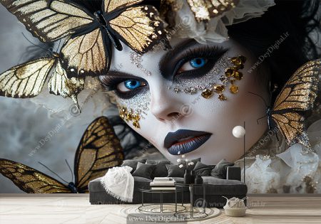 پوستر سه بعدی چهره اسپرت