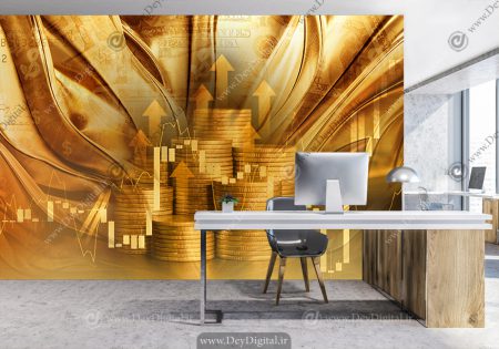 پوستر دیواری ارز دیجیتال