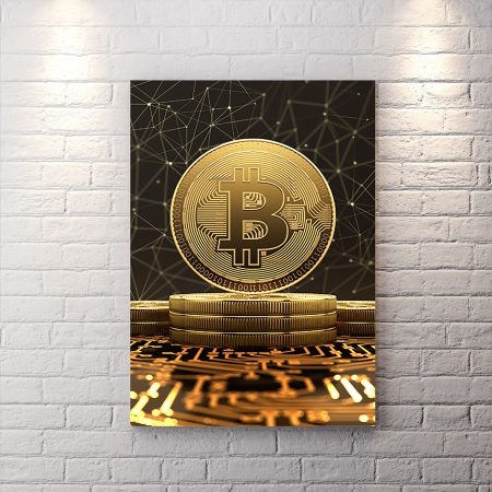 تابلو شاسی طرح بیتکوین