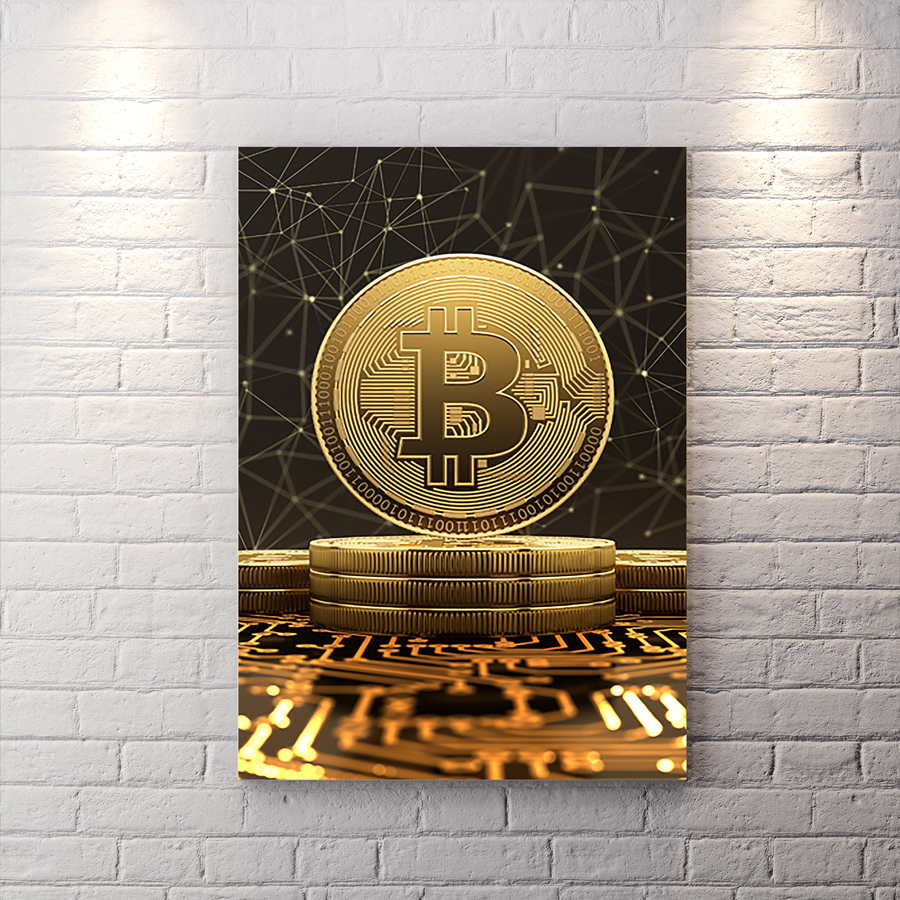 تابلو شاسی طرح بیتکوین