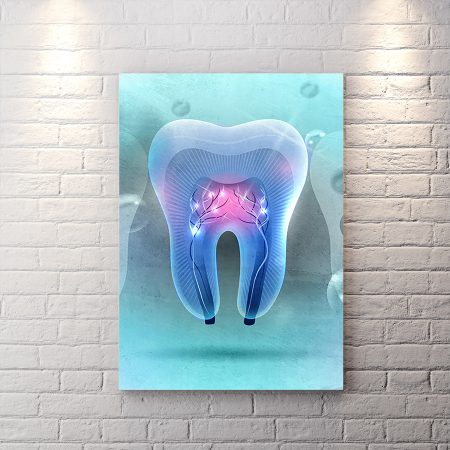 تابلو اتاق انتظار مطب دندانپزشکی