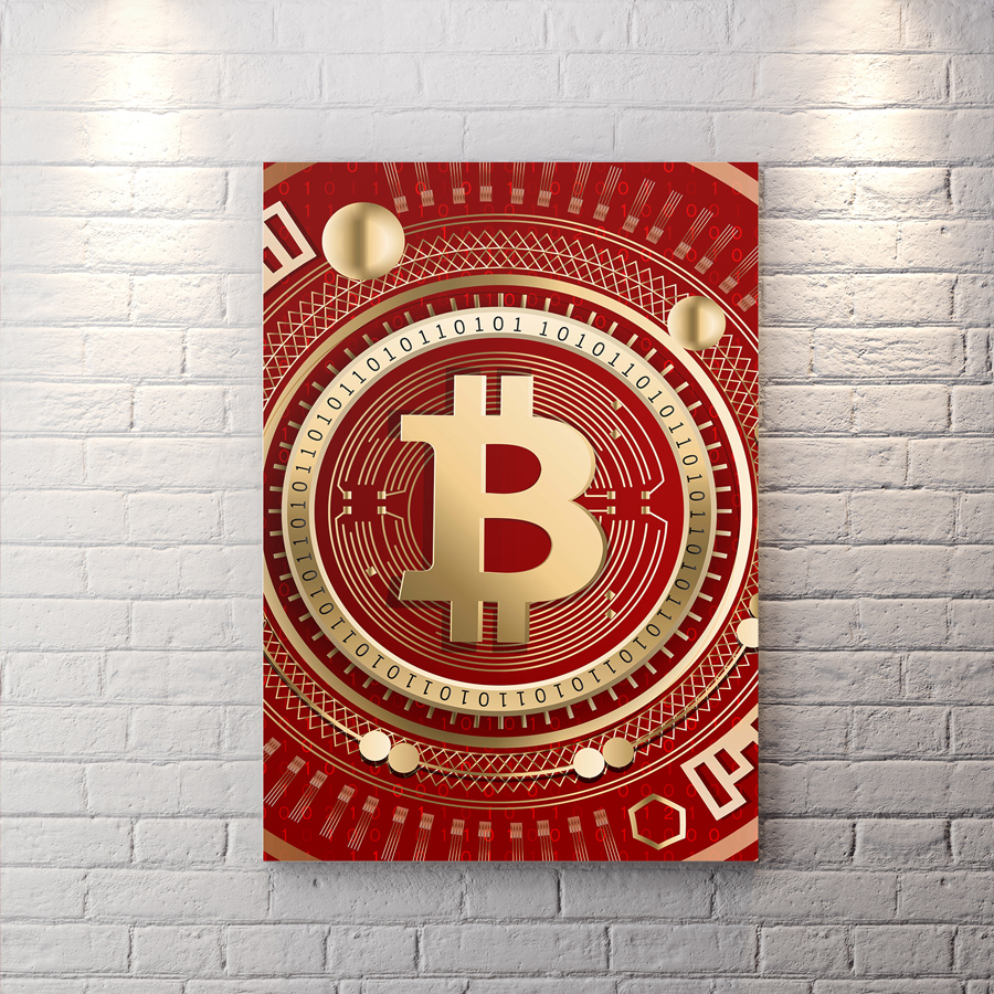 تابلو شاسی طرح بیتکوین