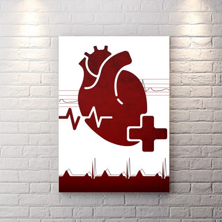 تابلو شاسی برای مطب دکتر قلب و عروق
