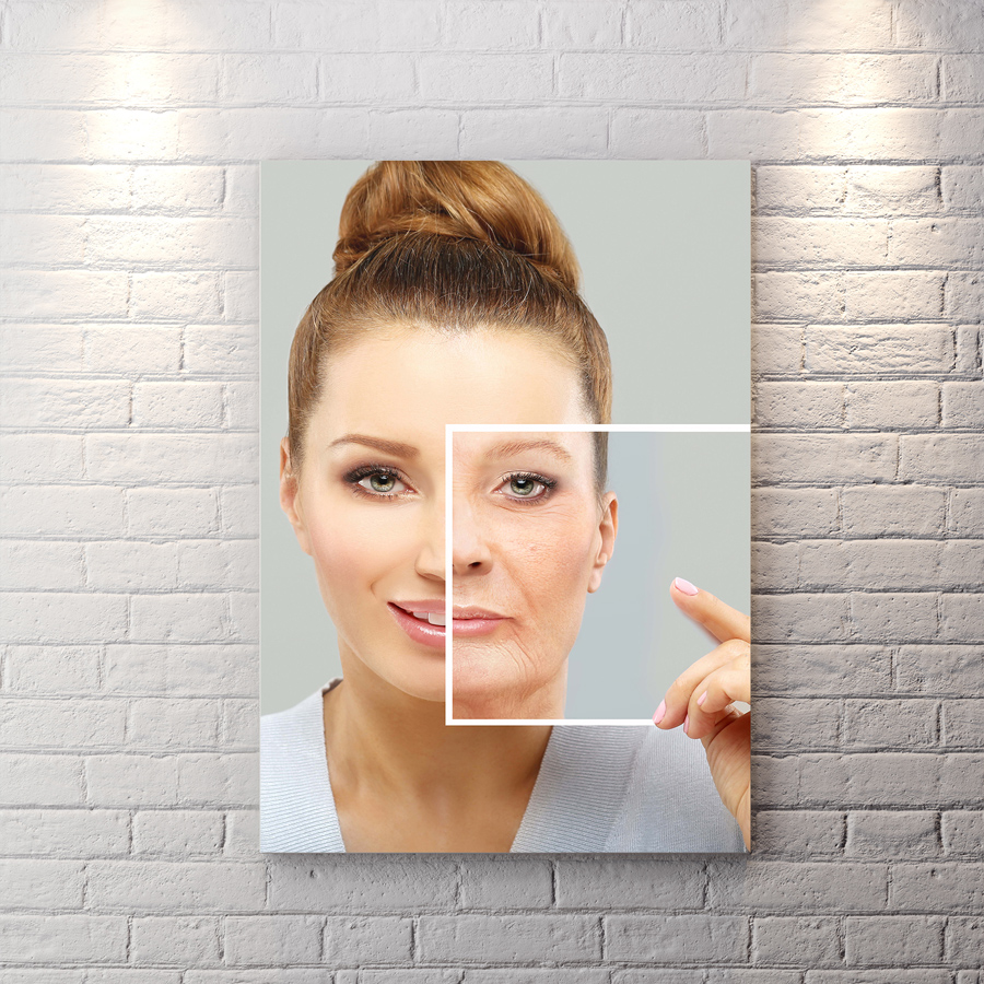 تابلو شاسی دکوراتیو برای کلینیک زیبایی