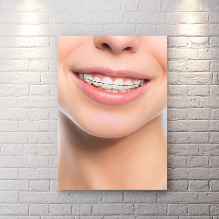 تابلو شاسی دندانپزشکی طرح لبخند زیبا