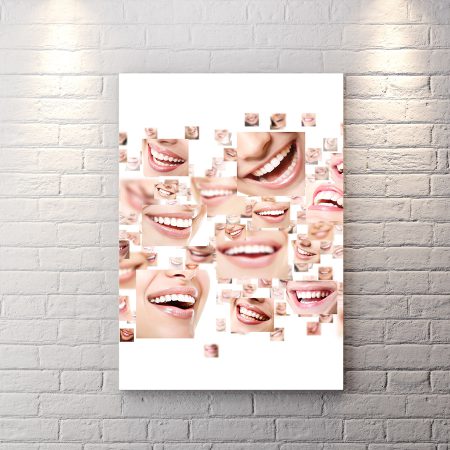 تابلو شاسی دکوراتیو طرح لبخند