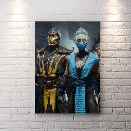 تخته شاسی طرح مورتال کمبت