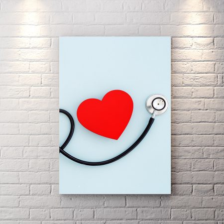 تابلو شاسی دکوراتیو برای دکتر قلب و عروق