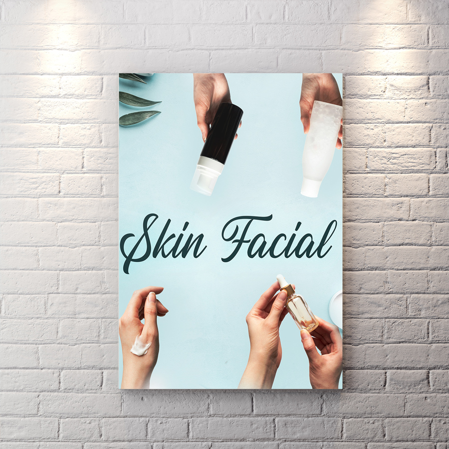 تابلو شاسی برای اتاق فشیال و پاکسازی پوست