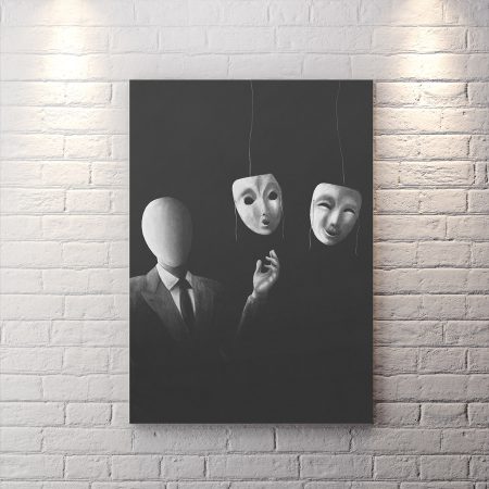 تابلو شاسی طرح ماسک مافیا