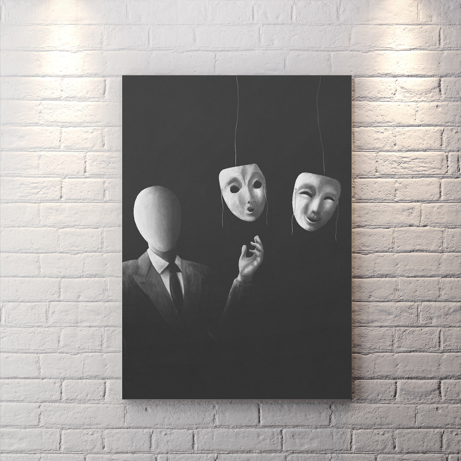 تابلو شاسی طرح ماسک مافیا