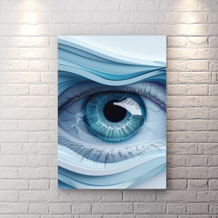 تابلو شاسی طرح چشم برای مطب دکتر چشم پزشک
