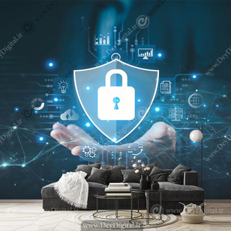 پوستر سه بعدی برای دفتر امنیت و شبکه