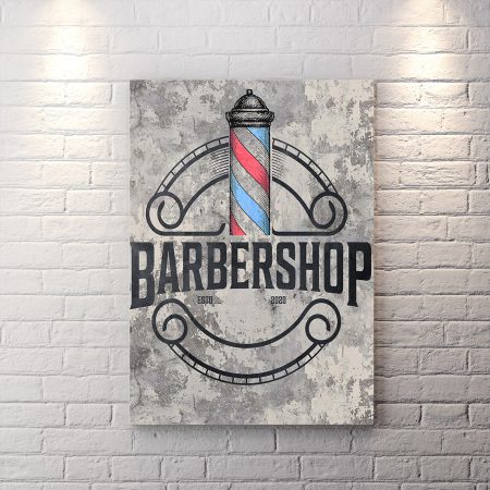 تابلو شاسی طرح آرایشگاه مردانه