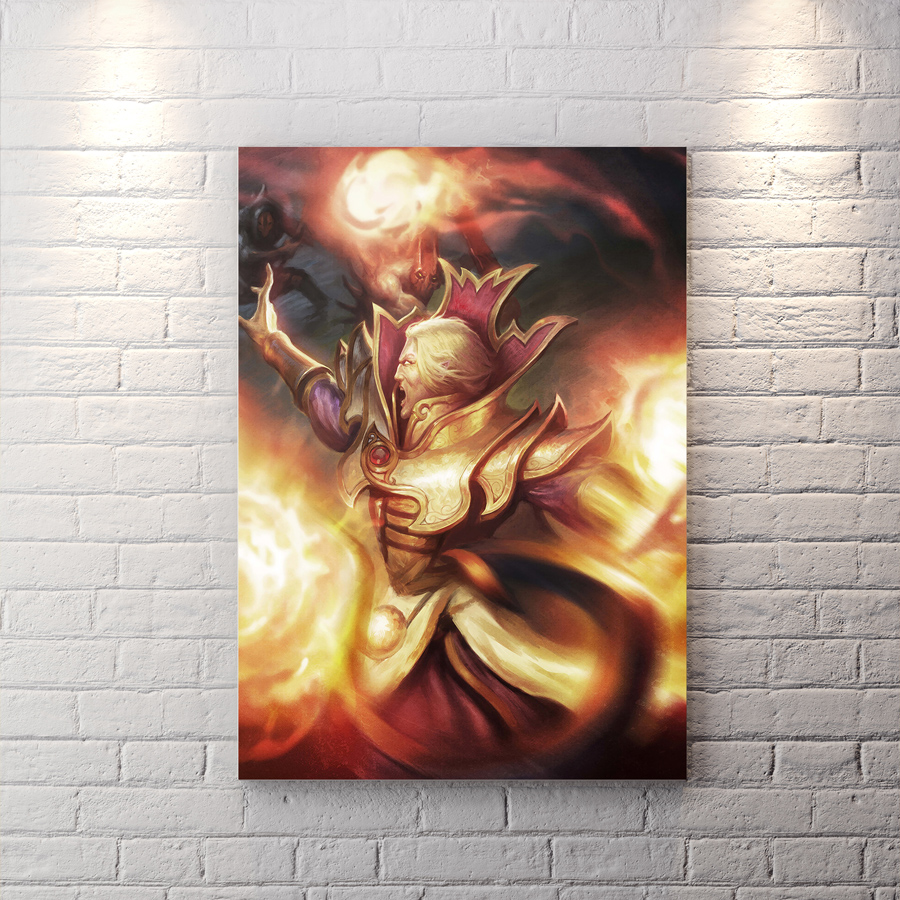 تابلوشاسی گیمینگ طرح invoker از بازی دوتا