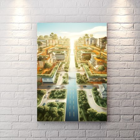 تابلو شاسی طرح ساختمان برای املاک