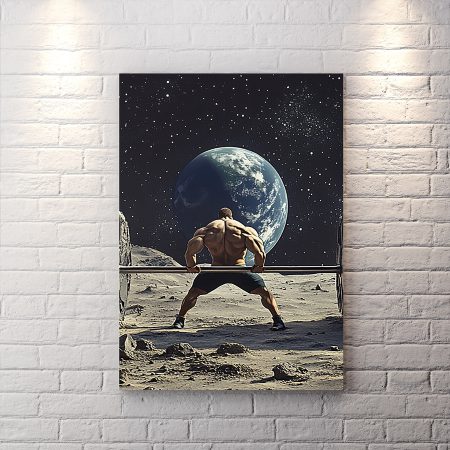 تابلو دکوراتیو طرح بدنسازی