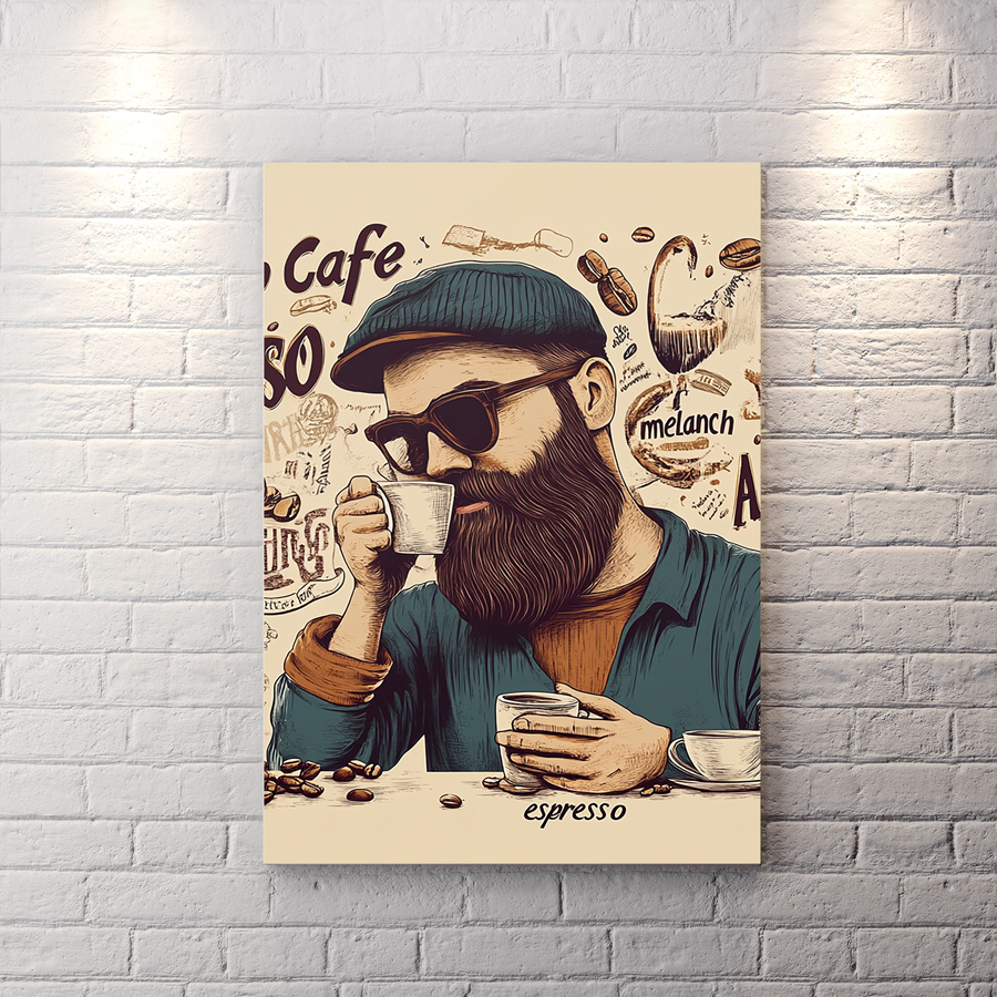 تابلو دکوراتیو برای کافی شاپ