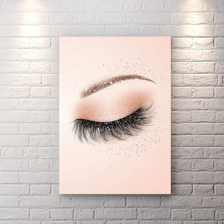 تابلو دکوراتیو طرح چشم و ابرو