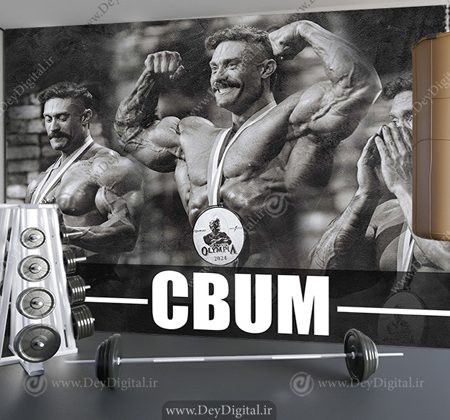 پوستر دیواری برای باشگاه بدنسازی