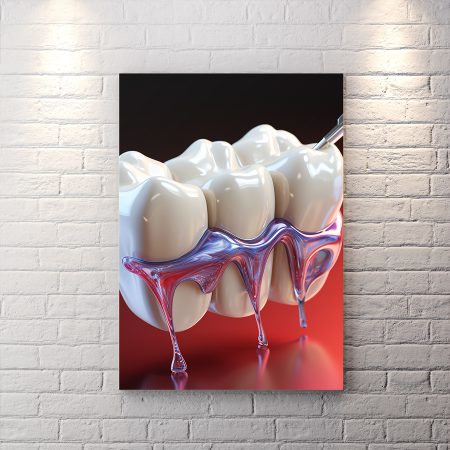 تابلو دکوراتیو برای مطب دندان پزشکی