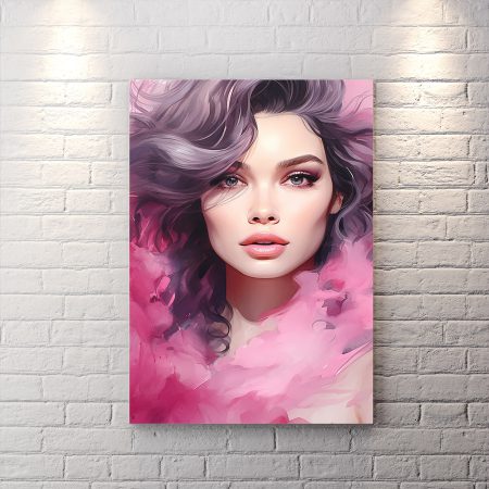 تابلو شاسی طرح مدلینگ میکاپ برای سالن زیبایی