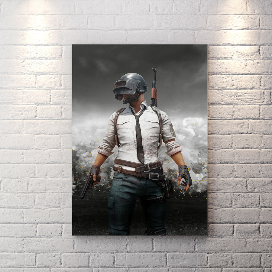 تابلو شاسی گیمینگ Pubg طرح شخصیت اصلی بازی
