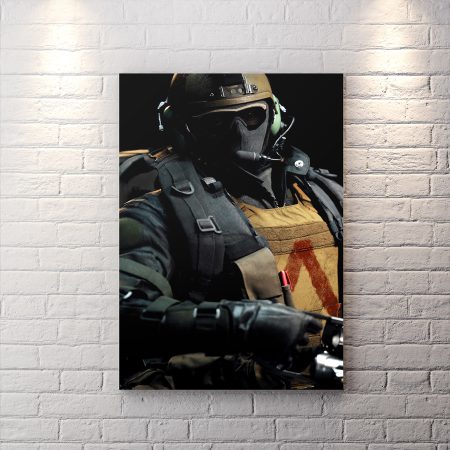 تابلو شاسی گیمینگ طرح Call of Duty شخصیت جاگرنات