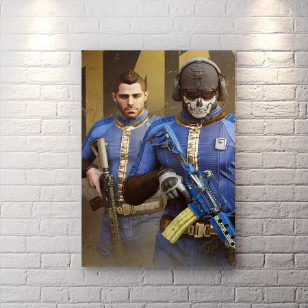 تابلو شاسی گیمینگ طرح Call of Duty شخصیت گوست