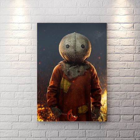 تابلو اتاق گیمینگ طرح اسکین Trick 'r Treat از بازی کالاف