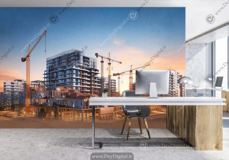 کاغذ دیواری سه بعدی مشاور املاک