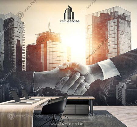پوستر دیواری باکیفیت برای مشاور املاک