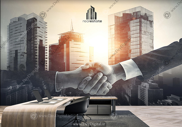 پوستر دیواری باکیفیت برای مشاور املاک