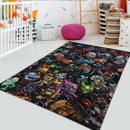 فرشینه گیمینگ طرح دوتا2 برای اتاق گیم