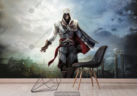 پوستر دیواری اساسینز کرید طرح کالکشن ایزو
