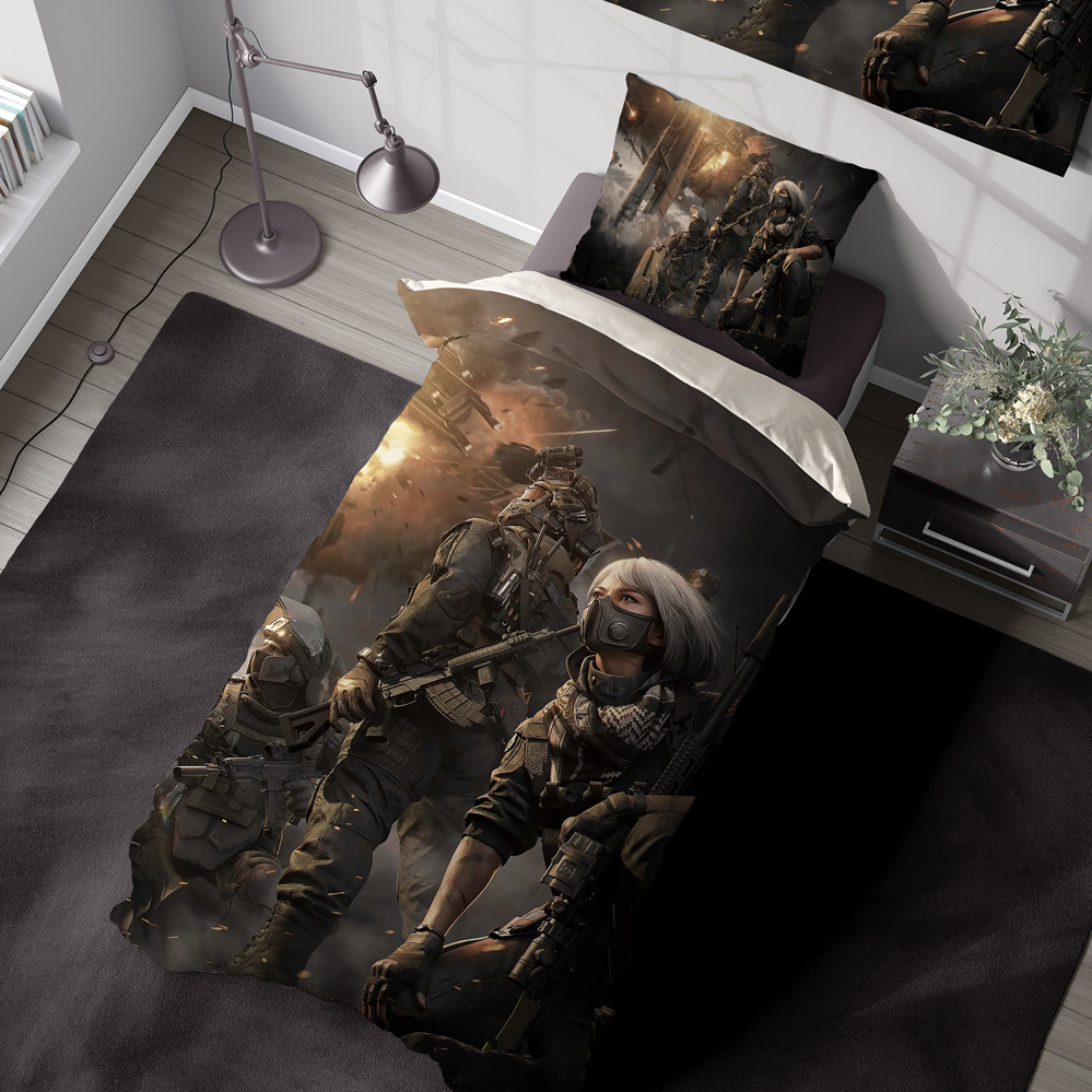 روتختی دلتافورس طرح شخصیت های اصلی با زمینه انفجار